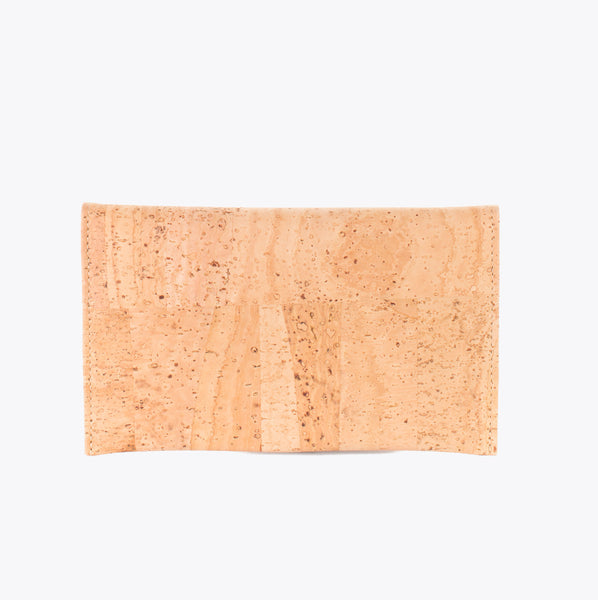 Cork envelope wallet NATURAL